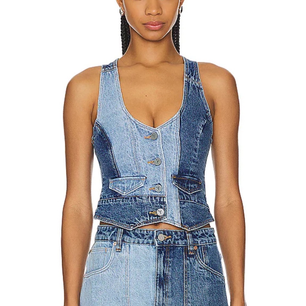 Abrand denim vest - brand new wore 1x